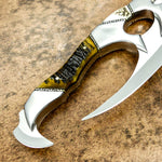 IMPACT CUTLERY RARE CUSTOM D2 TOMAHAWK AXE HATCHET KNIFE