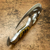 IMPACT CUTLERY RARE CUSTOM D2 TOMAHAWK AXE HATCHET KNIFE