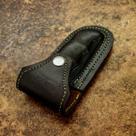 BUY UK CUSTOM LEATHER SHEATH, UK FOLDING KNIFE LEATHER SHEATH