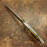 Buy uk custom knife, folding hunting knife, Stag antler