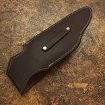 BUY UK CUSTOM LEATHER SHEATH, UK FOLDING KNIFE LEATHER SHEATH