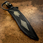 Buy UK Custom Leather sheath, Predator Bowie Knife