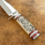 IMPACT CUTLERY SCRIMSHAW KNIFE