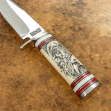 IMPACT CUTLERY SCRIMSHAW KNIFE