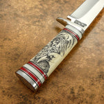 IMPACT CUTLERY SCRIMSHAW KNIFE