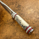 IMPACT CUTLERY SCRIMSHAW KNIFE