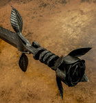 UK Custom Art Dagger, UK Custom Damascus Dagger, Full Integral Forged Damascus, Hand Forged Damascus UK