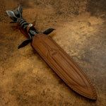 IMPACT CUTLERY CUSTOM ART DAMASCUS DAGGER