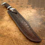Buy UK Custom Leather sheath, Predator Bowie Knife