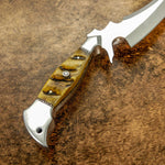 Uk custom shark knife, Ram Horn