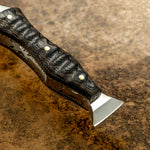 IMPACT CUTLERY RARE CUSTOM D2 BOOT KNIFE DAGGER