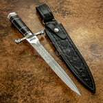 IMPACT CUTLERY RARE CUSTOM D2 DAGGER KNIFE