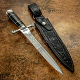 IMPACT CUTLERY RARE CUSTOM D2 DAGGER KNIFE