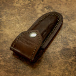 BUY UK CUSTOM LEATHER SHEATH, UK FOLDING KNIFE LEATHER SHEATH