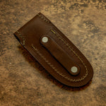 BUY UK CUSTOM LEATHER SHEATH, UK FOLDING KNIFE LEATHER SHEATH