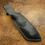 UK Custom Knife leather Sheath Bushcraft Survival