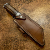 Uk custom leather sheath, chef knife, cleaver knife, kitchen knife