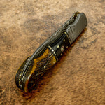 BUY UK CUSTOM FOLDING KNIFE, POCKET KNIFE, STAG ANTLER