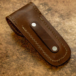 BUY UK CUSTOM LEATHER SHEATH, UK FOLDING KNIFE LEATHER SHEATH