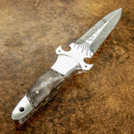 IMPACT CUTLERY RARE CUSTOM D2 BOOT KNIFE DAGGER