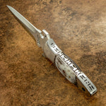 IMPACT CUTLERY RARE CUSTOM D2 BOOT KNIFE DAGGER