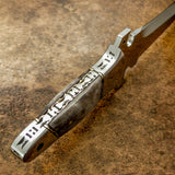 IMPACT CUTLERY RARE CUSTOM D2 BOOT KNIFE DAGGER