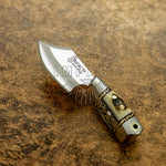 IMPACT CUTLERY RARE CUSTOM SKINNING NECK MINIATURE KNIFE