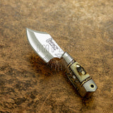 IMPACT CUTLERY RARE CUSTOM SKINNING NECK MINIATURE KNIFE