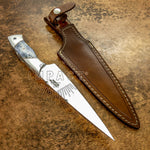 Buy UK Custom chef knife, Kitchen knife, Cleaver, Fossilized Bone