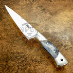 Buy UK Custom chef knife, Kitchen knife, Cleaver, Fossilized Bone