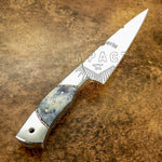 Buy UK Custom chef knife, Kitchen knife, Cleaver, Fossilized Bone