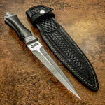 IMPACT CUTLERY RARE CUSTOM D2 DAGGER KNIFE