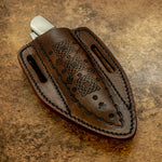 BUY UK CUSTOM LEATHER SHEATH, UK FOLDING KNIFE LEATHER SHEATH