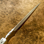 IMPACT CUTLERY RARE CUSTOM D2 FULL TANG BOOT KNIFE DAGGER