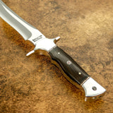 IMPACT CUTLERY RARE CUSTOM D2 FULL TANG SKINNING BOWIE KNIFE