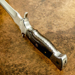 IMPACT CUTLERY RARE CUSTOM D2 FULL TANG SKINNING BOWIE KNIFE