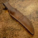 IMPACT CUTLERY RARE CUSTOM D2 FULL TANG SKINNING BOWIE KNIFE