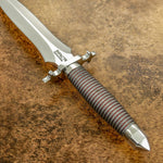 IMPACT CUTLERY RARE CUSTOM D2 TOOL STEEL ART DAGGER KNIFE
