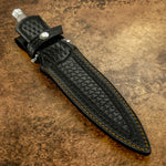 IMPACT CUTLERY RARE CUSTOM D2 TOOL STEEL ART DAGGER KNIFE