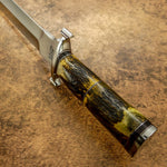 IMPACT CUTLERY RARE CUSTOM D2 TOOL STEEL LARGE DAGGER KNIFE