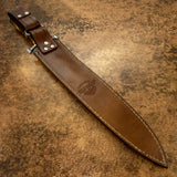 IMPACT CUTLERY RARE CUSTOM D2 TOOL STEEL LARGE DAGGER KNIFE