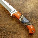 IMPACT CUTLERY RARE CUSTOM BUSHCRAFT SKINNING KNIFE