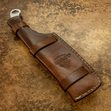 Uk custom leather sheath, Survival Knife, Tracker