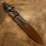 UK custom sword leather sheath maker. Leather work, custom swords leather sheath, leather scabbard UK