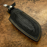 Uk custom leather sheath, chef knife, cleaver knife, kitchen knife