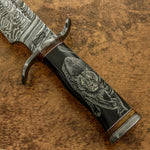 UK Custom SCRIMSHAW knife