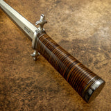 IMPACT CUTLERY RARE CUSTOM D2 DAGGER KNIFE