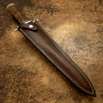 IMPACT CUTLERY RARE CUSTOM D2 DAGGER KNIFE