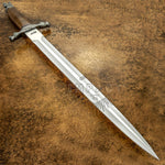 IMPACT CUTLERY RARE CUSTOM D2 MASSIVE ART DAGGER SWORD