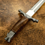 IMPACT CUTLERY RARE CUSTOM D2 MASSIVE ART DAGGER SWORD